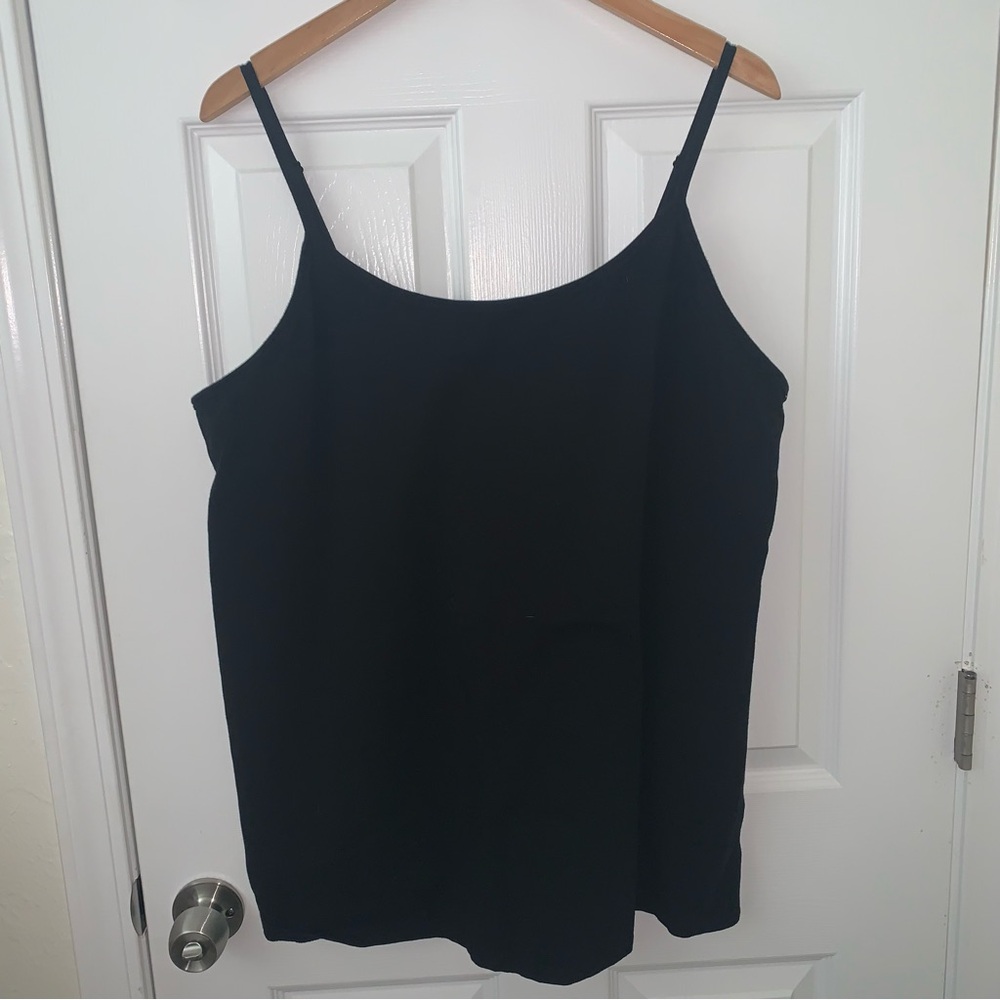 Torrid (Size 5) Black Tank Top with Adjustable Straps